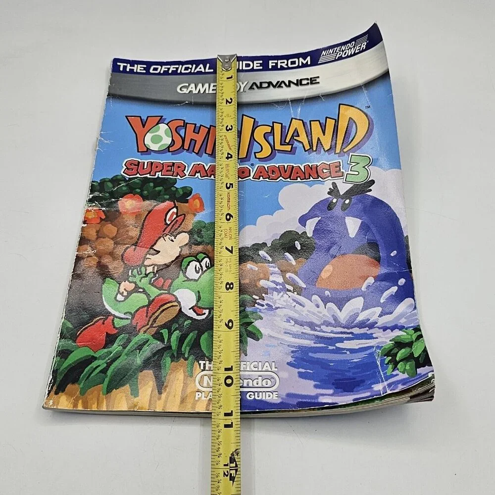 Yoshi’s Island Super Mario Advance 3 Official Player’s Guide Nintendo Power GBA